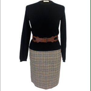 Pendleton Woolen Mills Houndstooth skirt - runs small